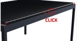 2 MODELS OF PERGOLA CROWN COVERS