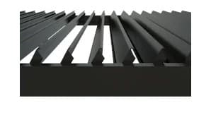 INVISIBLE ROOF SLAB CONTROL STRIPS