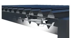 HIDDEN MOTOR FOR THE ROOFING