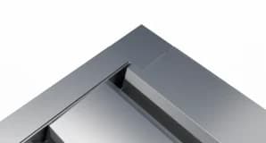 AESTHETIC FIXING OF THE END CAP /COVER OF THE SUPPORT POST