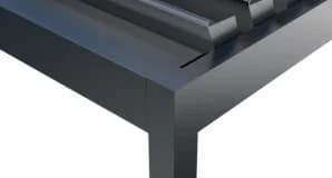 INVISIBLE SCREW CONNECTION OF THE CROWN WITH THE SUPPORT POST