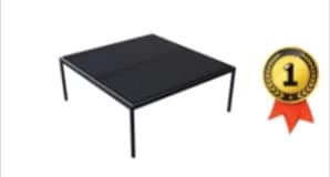 TWO-MODULE PERGOLA WITHOUT CENTRAL SUPPORT POST