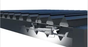 HIDDEN MOTOR FOR THE ROOFING