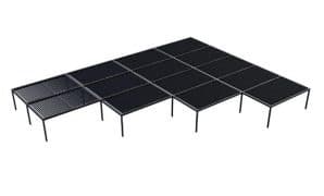 UNLIMITED MODULAR CONNECTIVITY OF THE PERGOLA