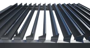 INVISIBLE LOUVERS CONTROL BARS FOR THE ROOFING